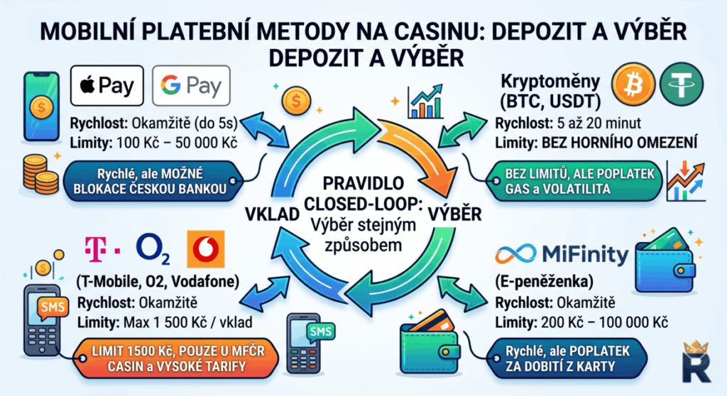 Platební logika na mobilech